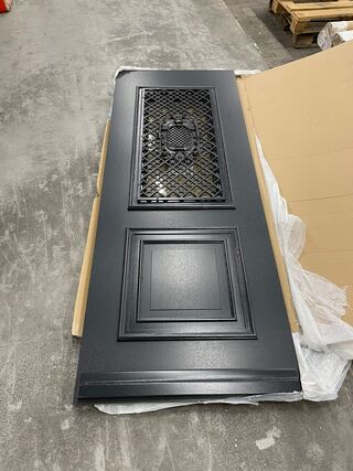 Voordeurpaneel Polytec Nederland, ral7021