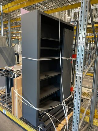 Dossierkast Groot, zwart