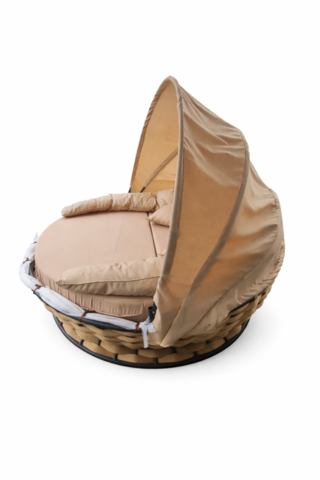 Loungebed, Yekrazzi, beige