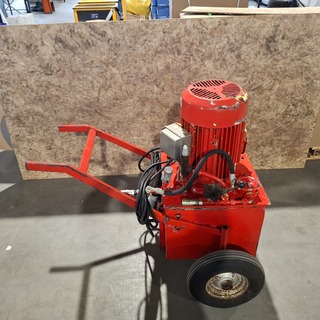 Hydrauliek unit verrijdbaar , Unit, Elektrisch, Rood