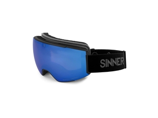 Sinner Boreas Skibril Mat Zwart  one size