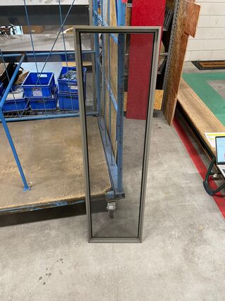 Raamhor Keje, Inzethor R 34 mm kunststof kozijn, 7039