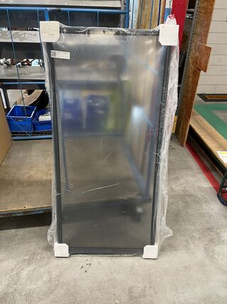 Raamhor Keje, Inzethor R 34 mm kunststof kozijn, 7016