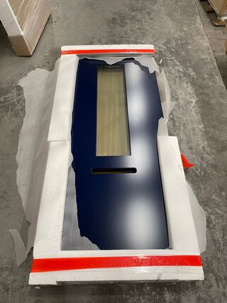 Voordeurpaneel Polytec Nederland, ral5011