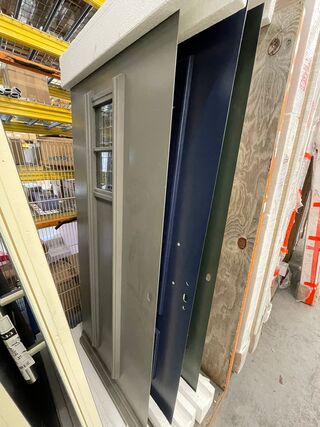 Voordeurpaneel Polytec Nederland, ral7039