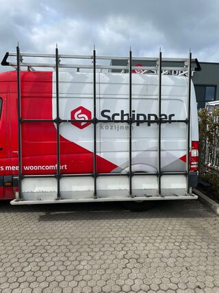 Dak en zij resteel bus, lichtgrijs