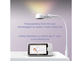 Hubble Connected Nursery Pal SkyView Babymonitor met camera
