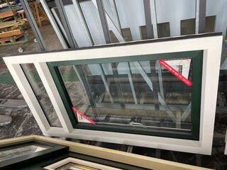 Draaikiep kozijn Kömmerling, Trend, 6009/9010