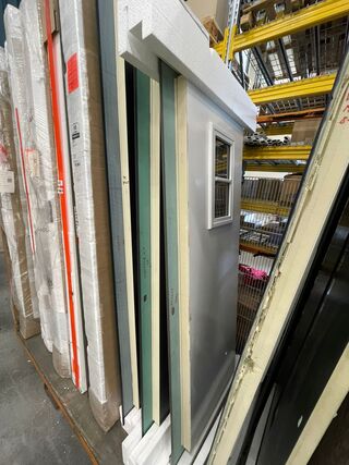 Voordeurpaneel Polytec Nederland, ral7039