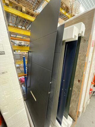 Voordeurpaneel Polytec Nederland, ral7021