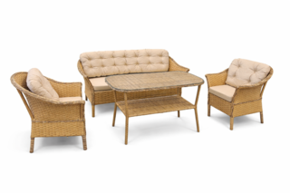 Tuinset, Lotus Zegne, creme, beige