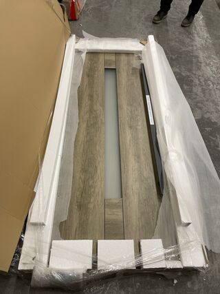 Voordeurpaneel Polytec Nederland, houtlook