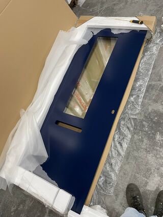 Voordeurpaneel Polytec Nederland, ral5011