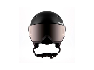 Sinner Titan Visor Trans+ Skihelm Met Vizier Matte Black