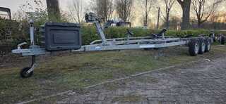 (Locatie Biddinghuizen) Boottrailer, Reewheel, Tridemasser, 2000
