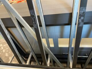 Voordeur kozijn Kömmerling, 9001 hoogglaswit