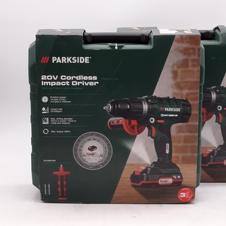 2x Accu boormachine, Parkside, PSBSA 20-LI C3
