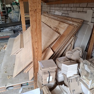 Partij divers multiplex plaatmateriaal