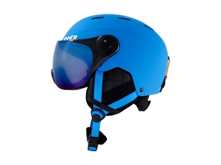 Sinner Typhoon Visor Skihelm Blauw Maat S