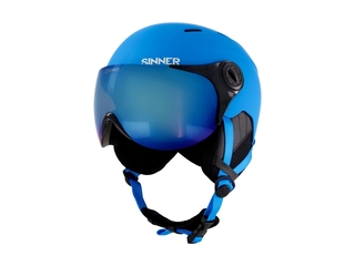 Sinner Typhoon Visor Skihelm Blauw Maat S