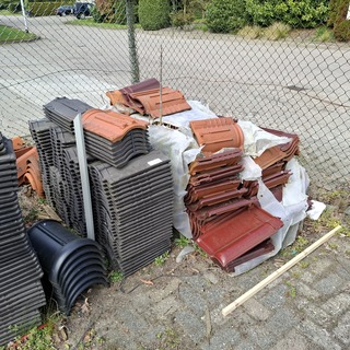 Partij diverse dakpannen