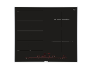 Bosch PXE675DC1E Kookplaat Zwart Roestvrijstaal