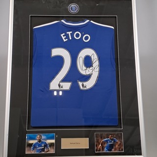 Gesigneerd voetbalshirt, ‘Samuel Eto’o’