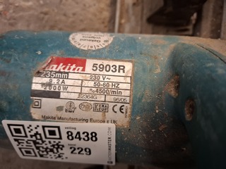 Cirkelzaag Makita, 5903R, bouwjaar 1996