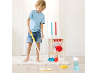 Melissa & Doug Houten speelgoed Schoonmaakset Spin & Span
