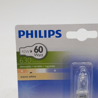 Ca. 400x Halogeen lamp, Phillips, 60W G9