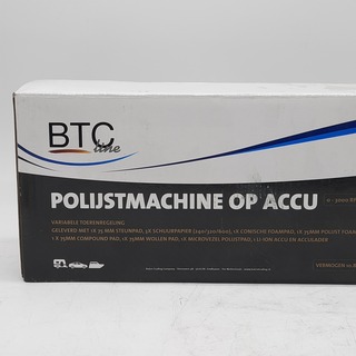 Ca. 10x Accu polijstmachine, BTC