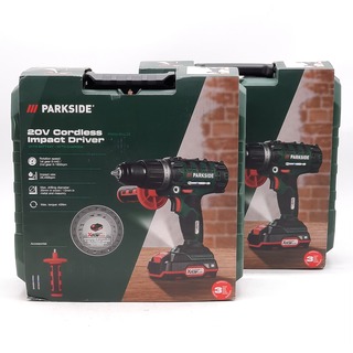 2x Accu boormachine, Parkside, PSBSA 20-LI C3