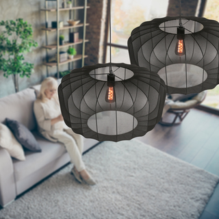 2x Hanglamp Sable 60 cm Anne Light, 4193ZW, zwart, bouwjaar 2025, nieu