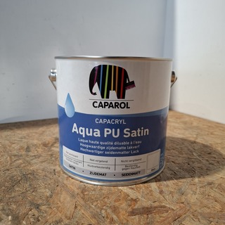 4 x 2,5 liter Caparol PU Satin, Wit