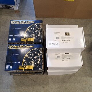 9x Led kerstverlichting