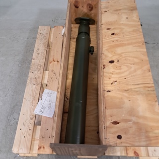 Onderdeel in houten transportkist