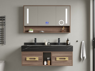 Badkamermeubel, Vonato, Ardène 120, hout decor