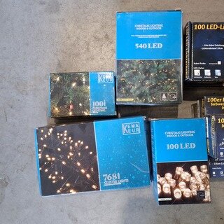 Partij kerstverlichting