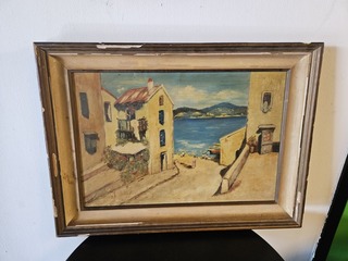 Schilderij, M De Vries – Nieuwenhuis