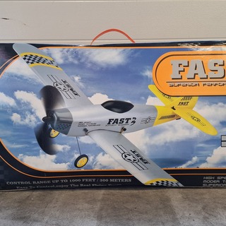 Bestuurbaar RC vliegtuig, Fast 3, Superior Performance