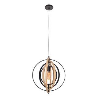 Hanglamp Muoversi Anne Light, 3491BE, zwart, beuken, bouwjaar 2025, ni