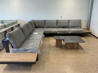 Lounge set, Suns , Savona open , MRG/ light antraciet