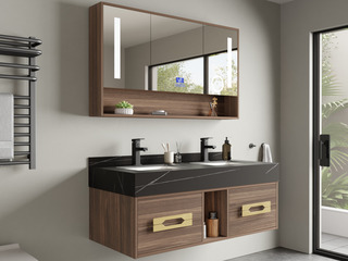 Badkamermeubel, Vonato, Ardène 120, hout decor