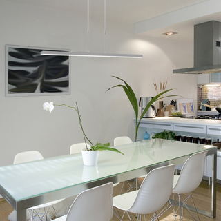 Hanglamp Bande 120 cm Steinhauer, 3319ST, staal, grijs, bouwjaar 2025,