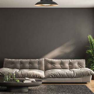 Plafondlamp Brotke Steinhauer, 4127ZW, zwart, goud, bouwjaar 2025, nie