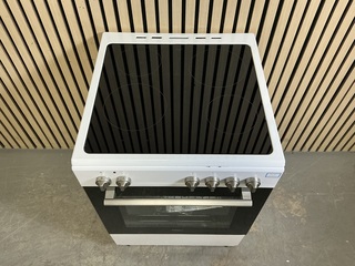 Vrijstaand inductie fornuis, Pelgrim, PFI7160WIT.