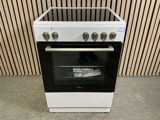 Vrijstaand inductie fornuis, Pelgrim, PFI7160WIT.