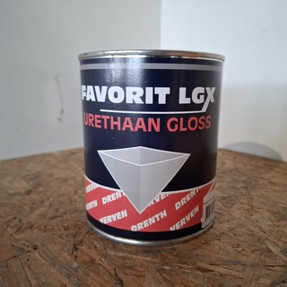 10 x 1 liter Hoogglanslak LGX, Drenth, Zwart