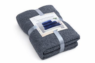 Ca. 28x Handdoeken set 3-delig, Lux-Towels, 3-delig 600gsm, Grijs