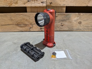 6x Zaklamp, Streamlight, Survivor LED, incl. batterijhouders en filter